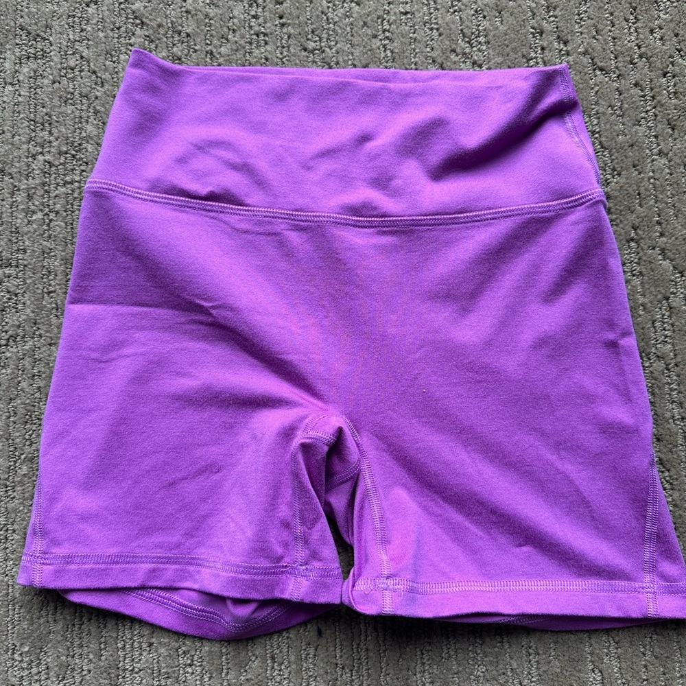 Fleo Neon Purple Athletic Shorts